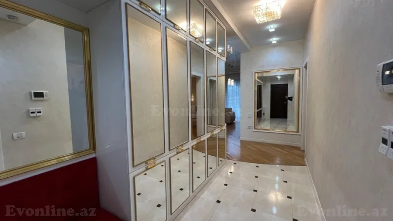 Kirayə verilir 2 otaqlı Mənzil Yeni tikili 88 m² Nəsimi r. - şəkil 8