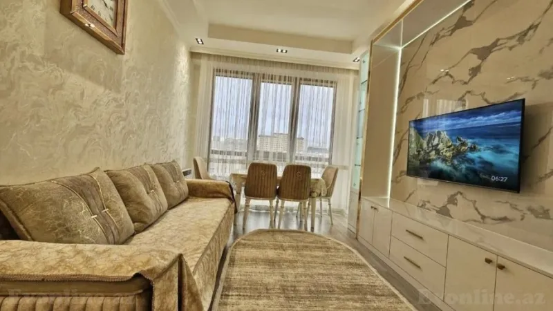 Kirayə verilir 2 otaqlı Mənzil Yeni tikili 55 m² Yasamal - şəkil 2