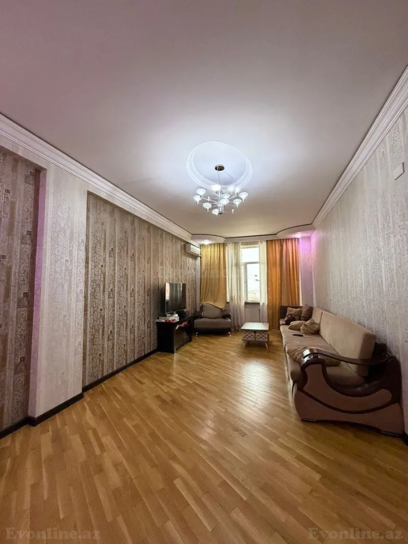 Satılır 3 otaqlı Mənzil Yeni tikili 125 m² 8 Noyabr m. - şəkil 2