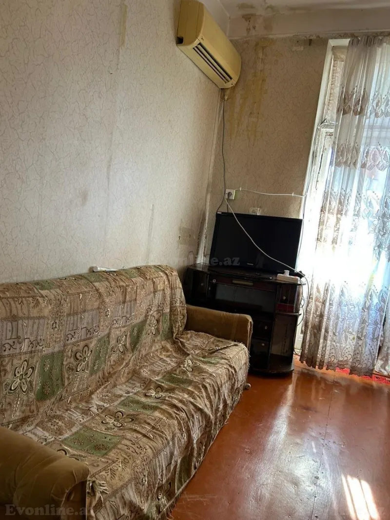 Kirayə verilir 2 otaqlı Mənzil Köhnə tikili 45 m² Yasamal - şəkil 3