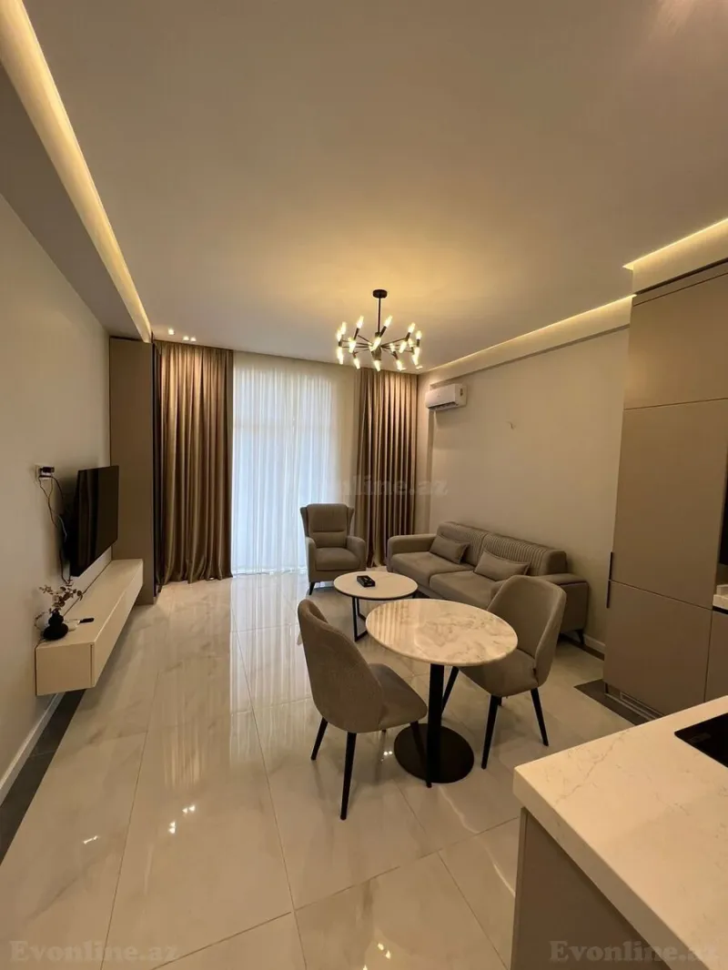 Kirayə verilir 2 otaqlı Mənzil Yeni tikili 70 m² 8 Noyabr m. - şəkil 3