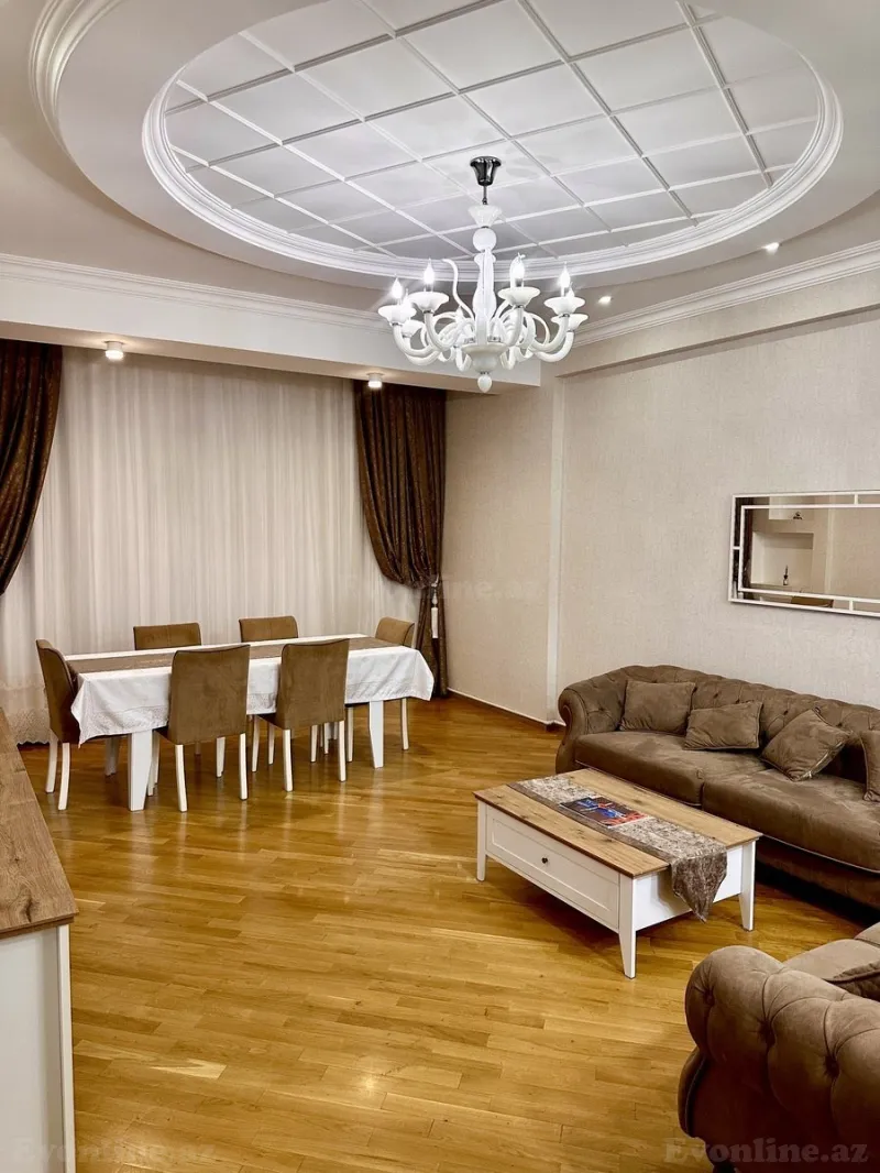 Kirayə verilir 3 otaqlı Mənzil Yeni tikili 120 m² 28 May m. - şəkil 2