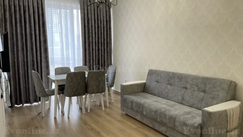 Kirayə verilir 2 otaqlı Mənzil Yeni tikili 50 m² Yasamal