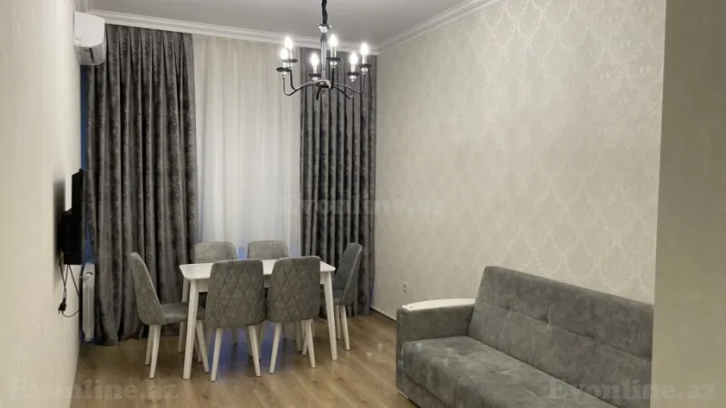Kirayə verilir 2 otaqlı Mənzil Yeni tikili 50 m² Yasamal - şəkil 3