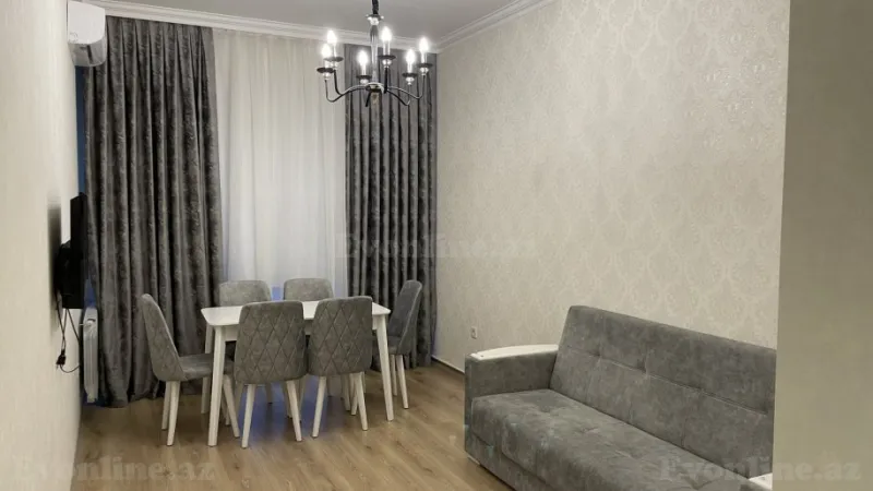 Kirayə verilir 2 otaqlı Mənzil Yeni tikili 50 m² Yasamal - şəkil 4