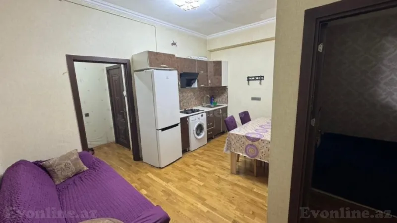 Kirayə verilir 2 otaqlı Mənzil Yeni tikili 40 m² Qara Qarayev m. - şəkil 4