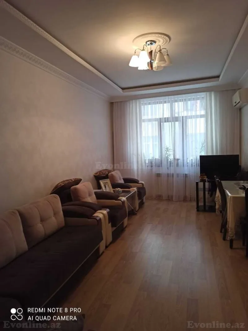 1 otaqlı Mənzil 66 m² 8-ci kilometr Satılır