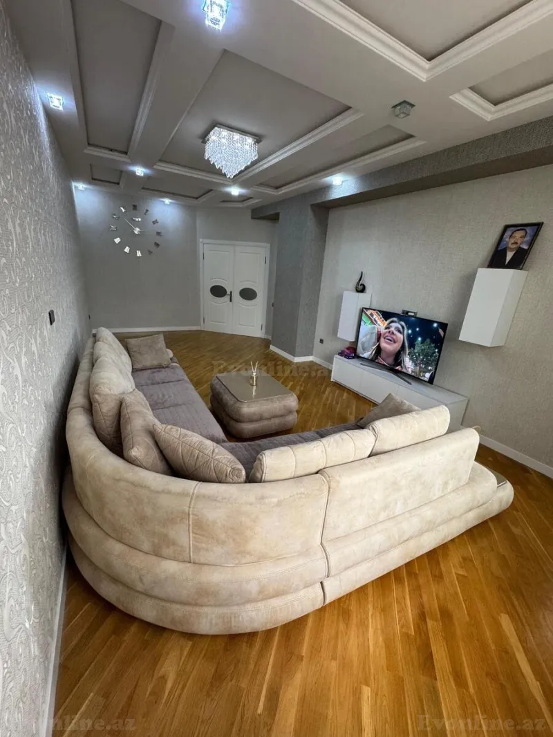 Satılır 3 otaqlı Mənzil Yeni tikili 127 m² Həzi Aslanov m. - şəkil 5