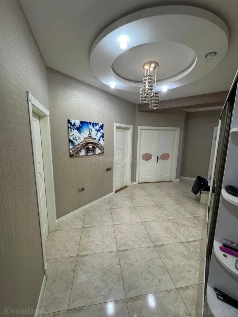 Satılır 3 otaqlı Mənzil Yeni tikili 127 m² Həzi Aslanov m. - şəkil 9