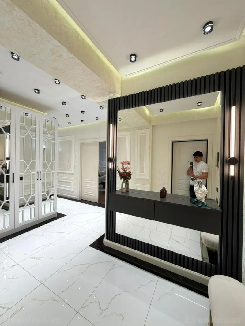 Satılır 4 otaqlı Mənzil Yeni tikili 153 m² İnşaatçılar m. - şəkil 5