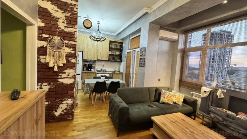 Satılır 2 otaqlı Mənzil Yeni tikili 45 m² Yasamal - şəkil 9