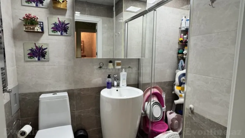 Satılır 2 otaqlı Mənzil Yeni tikili 45 m² Yasamal - şəkil 19