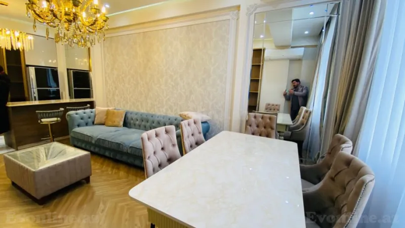 Satılır 2 otaqlı Mənzil Yeni tikili 68 m² Gənclik m. - şəkil 3