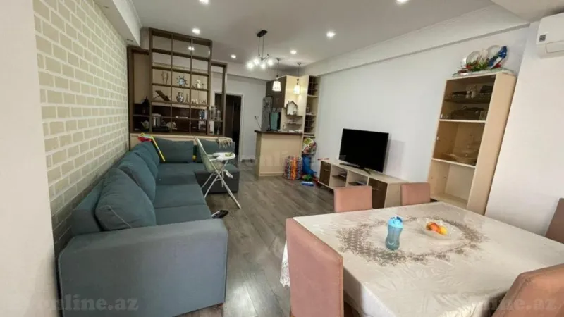 Kirayə verilir 3 otaqlı Mənzil Yeni tikili 88 m² Xalqlar Dostluğu m. - şəkil 2