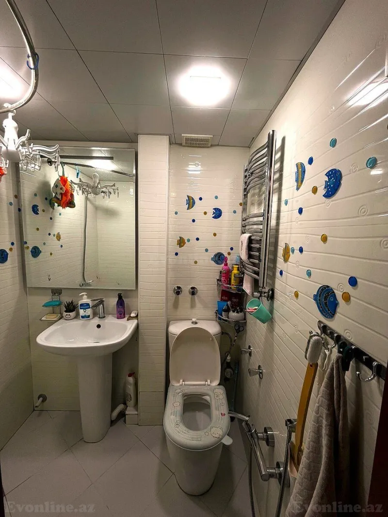 Satılır 3 otaqlı Mənzil Köhnə tikili 60 m² Yasamal r. - şəkil 24