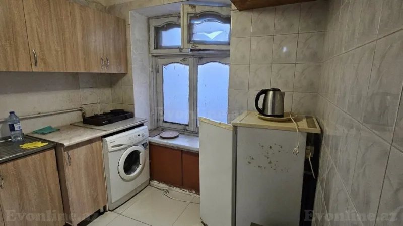 Kirayə verilir 1 otaqlı Mənzil Köhnə tikili 35 m² Yasamal - şəkil 2