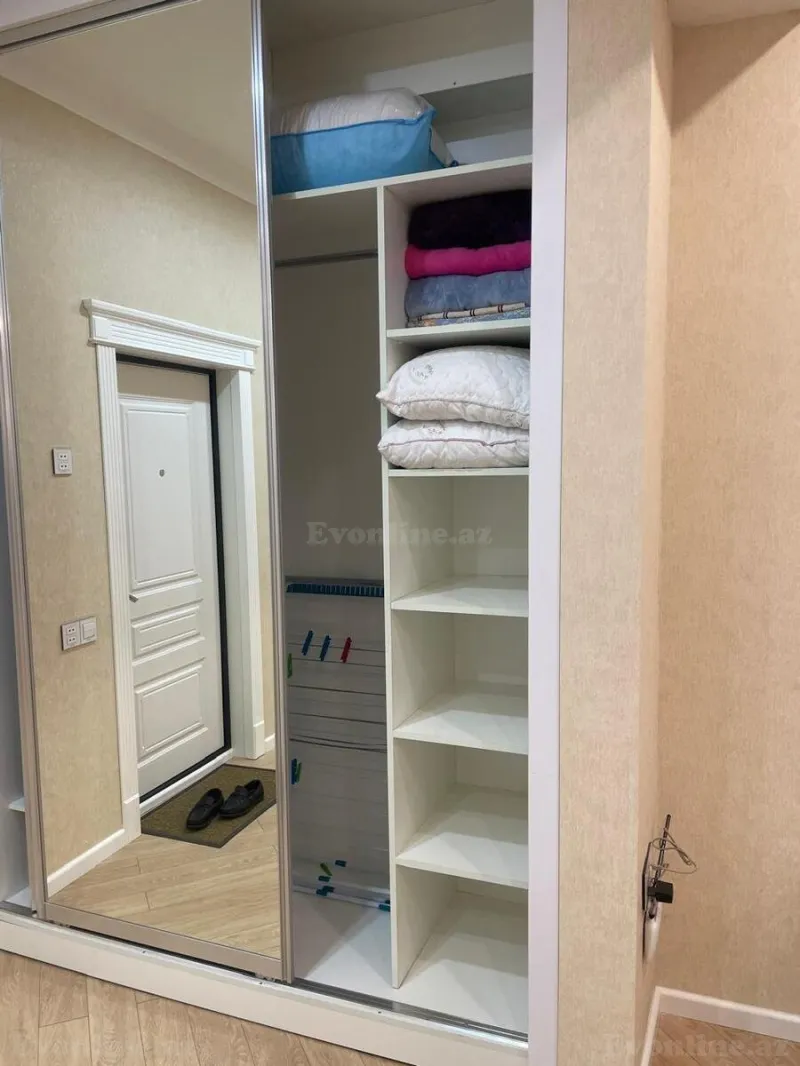 Kirayə verilir 2 otaqlı Mənzil Yeni tikili 60 m² Nəsimi r. - şəkil 14