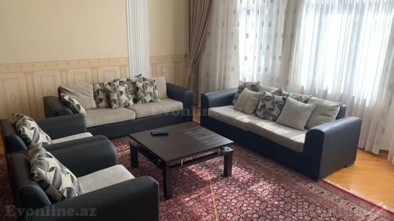 Kirayə verilir 4 otaqlı Mənzil Yeni tikili 200 m² Nizami m. - şəkil 5