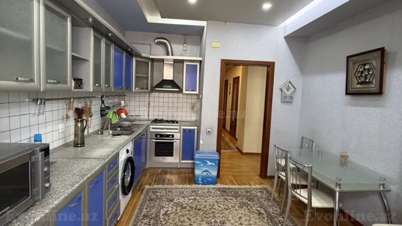 Kirayə verilir 3 otaqlı Mənzil Yeni tikili 130 m² 8-ci mikrorayon - şəkil 15