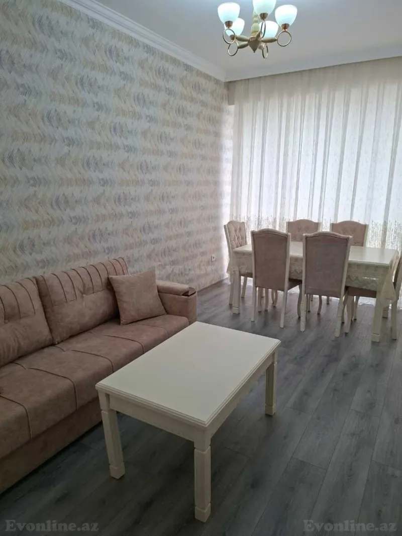 Kirayə verilir 2 otaqlı Mənzil Yeni tikili 50 m² İnşaatçılar m.