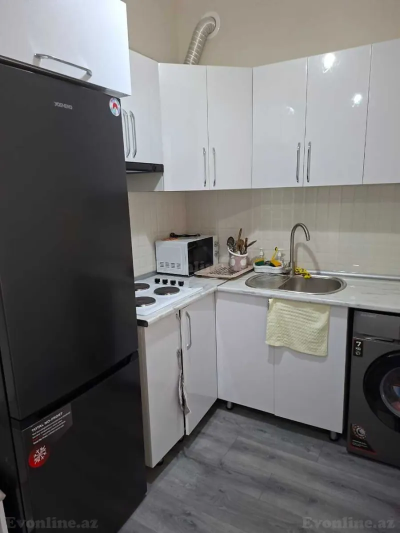 Kirayə verilir 2 otaqlı Mənzil Yeni tikili 50 m² İnşaatçılar m. - şəkil 3