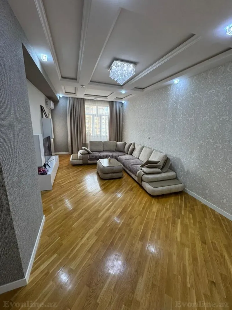 Satılır 3 otaqlı Mənzil Yeni tikili 130 m² Həzi Aslanov m. - şəkil 3