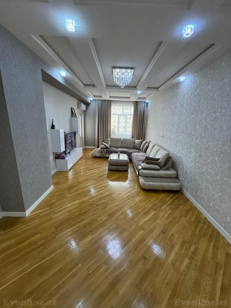 Satılır 3 otaqlı Mənzil Yeni tikili 130 m² Həzi Aslanov m. - şəkil 4