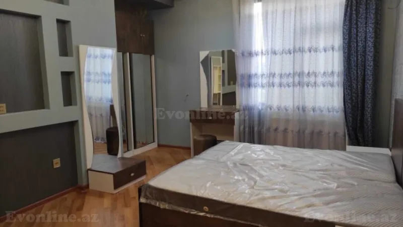 Kirayə verilir 2 otaqlı Mənzil Yeni tikili 90 m² Nərimanov r. - şəkil 4