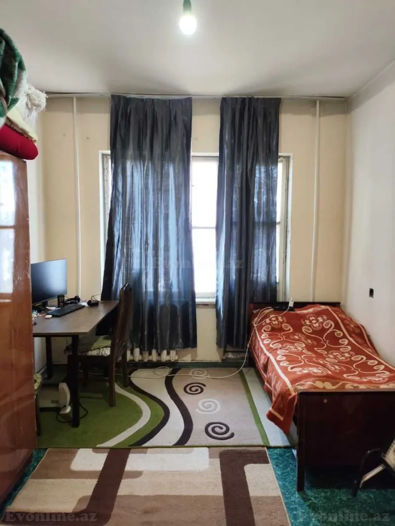 Satılır 2 otaqlı Mənzil Köhnə tikili 60 m² Əhmədli - şəkil 4