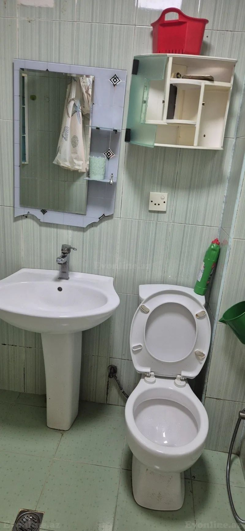 Kirayə verilir 1 otaqlı Mənzil Köhnə tikili 36 m² Həzi Aslanov m. - şəkil 13