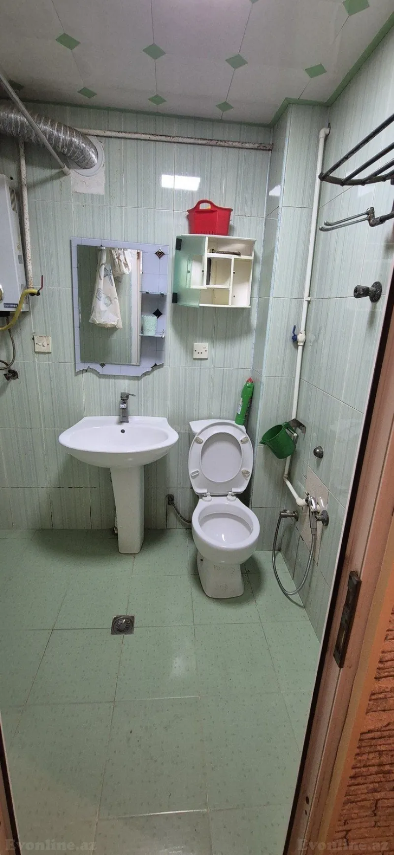 Kirayə verilir 1 otaqlı Mənzil Köhnə tikili 36 m² Həzi Aslanov m. - şəkil 14