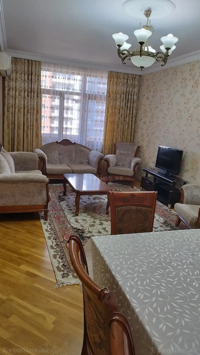 Satılır 3 otaqlı Mənzil Yeni tikili 124 m² 8 Noyabr m. - şəkil 2