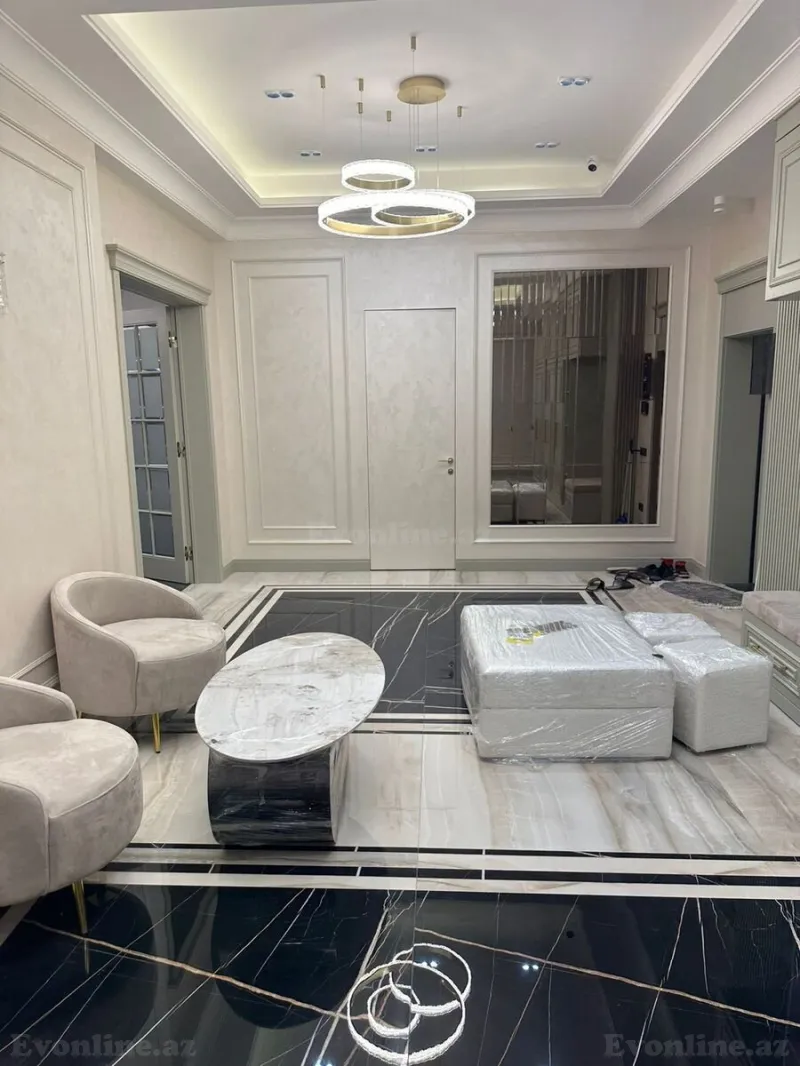 Kirayə verilir 3 otaqlı Mənzil Yeni tikili 180 m² Nəsimi r. - şəkil 16