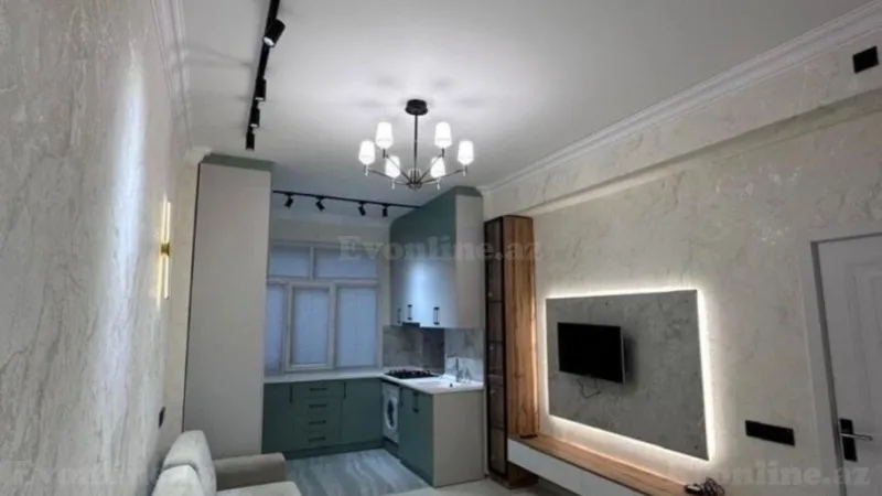 Kirayə verilir 2 otaqlı Mənzil Yeni tikili 55 m² Həzi Aslanov m. - şəkil 2