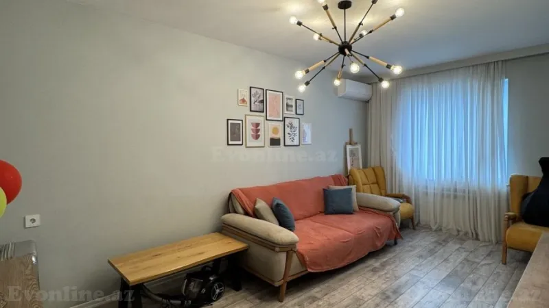 Satılır 2 otaqlı Mənzil Yeni tikili 56 m² Yasamal - şəkil 2