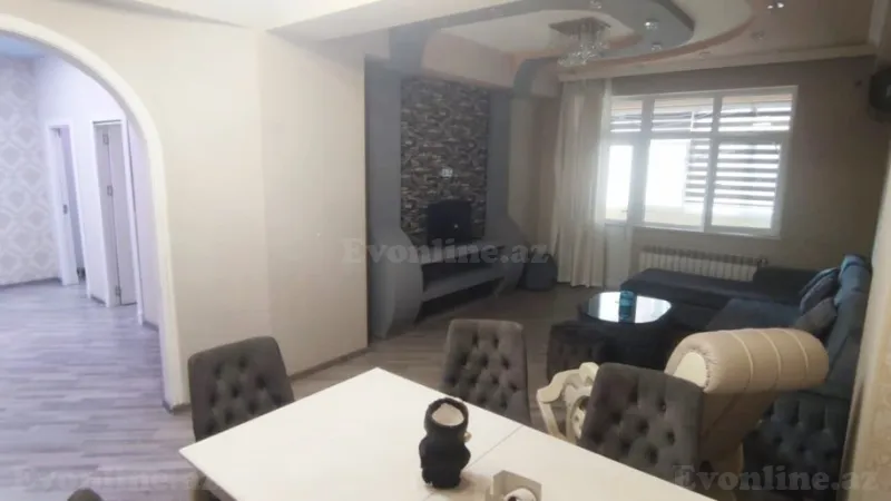 Kirayə verilir 4 otaqlı Mənzil Yeni tikili 115 m² Yeni Yasamal - şəkil 3