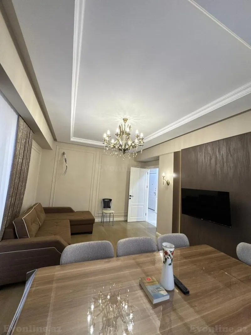 Kirayə verilir 3 otaqlı Mənzil Yeni tikili 85 m² Bakmil m. - şəkil 2