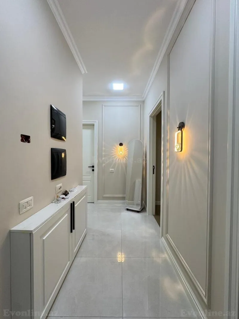 Kirayə verilir 3 otaqlı Mənzil Yeni tikili 85 m² Bakmil m. - şəkil 6