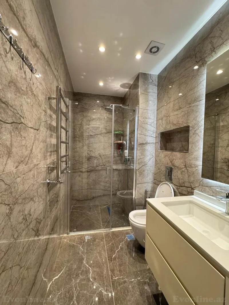 Kirayə verilir 3 otaqlı Mənzil Yeni tikili 85 m² Bakmil m. - şəkil 11