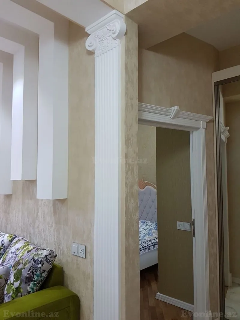 Kirayə verilir 2 otaqlı Mənzil Yeni tikili 50 m² Nəsimi r. - şəkil 12