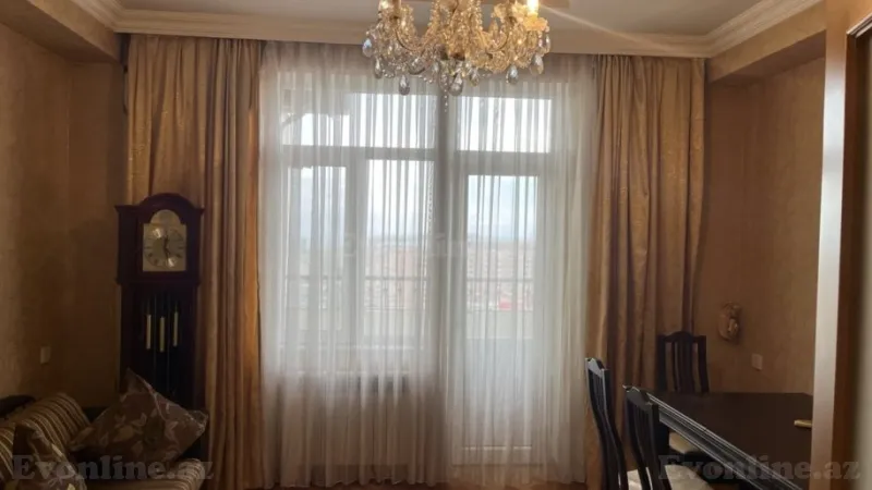 Kirayə verilir 3 otaqlı Mənzil Yeni tikili 86 m² Yeni Yasamal