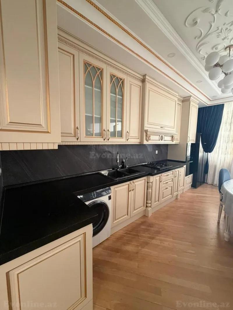 Kirayə verilir 2 otaqlı Mənzil Yeni tikili 100 m² Nəsimi r. - şəkil 4