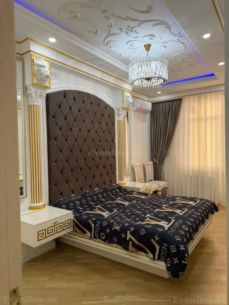 Kirayə verilir 2 otaqlı Mənzil Yeni tikili 100 m² Nəsimi r. - şəkil 8