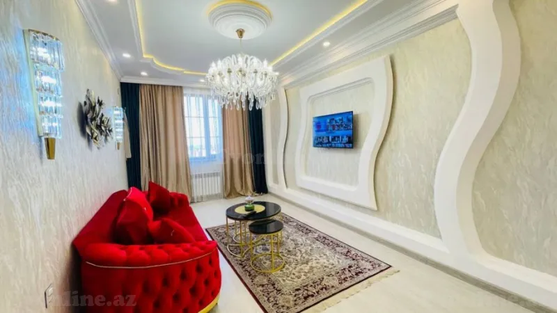 Kirayə verilir 2 otaqlı Mənzil Yeni tikili 70 m² Memar Əcəmi m. - şəkil 5