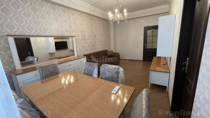 Kirayə verilir 2 otaqlı Mənzil Yeni tikili 90 m² 8-ci mikrorayon - şəkil 2