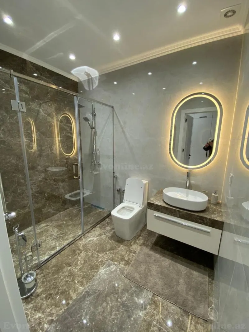 Kirayə verilir 2 otaqlı Mənzil Yeni tikili 110 m² Xətai m. - şəkil 14