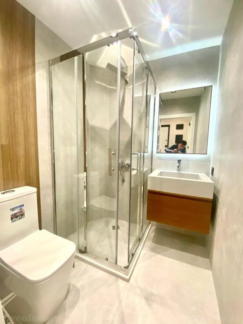 Satılır 2 otaqlı Mənzil Köhnə tikili 45 m² Nəsimi r. - şəkil 10