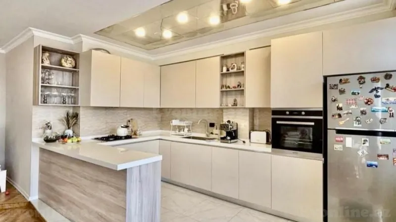 Satılır 3 otaqlı Mənzil Yeni tikili 120 m² Gənclik m. - şəkil 3