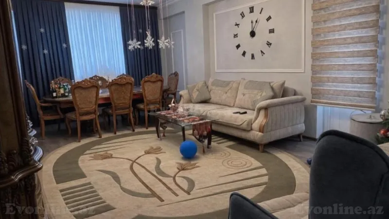 Satılır 3 otaqlı Mənzil Yeni tikili 121 m² Həzi Aslanov - şəkil 2