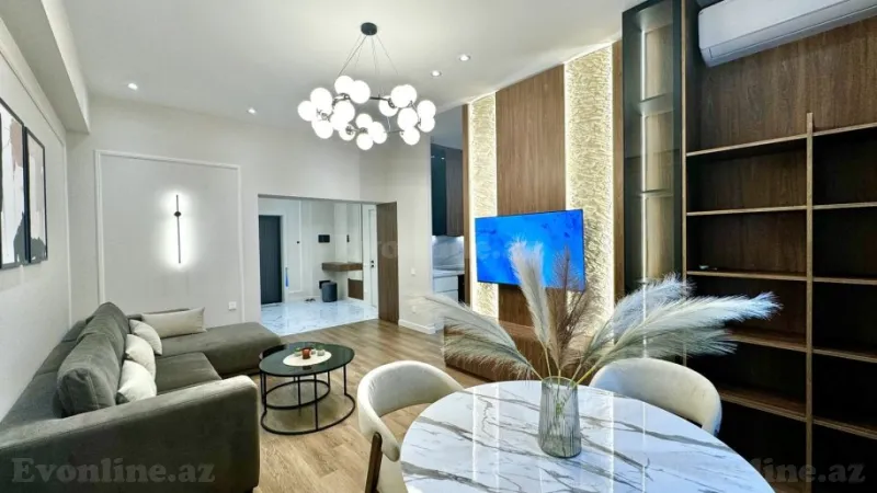 Satılır 2 otaqlı Mənzil Yeni tikili 72 m² Koroğlu m. - şəkil 3